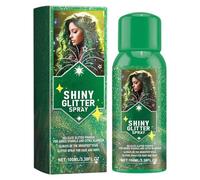 Spray para cuerpo de brillo de palanca de brillo, pulverización de brillo impermeable | Party Make-Up Shimmer, Spray Gloss-Gloss, palanca brillante para el escenario, Spray-Fabric Fabric, Fashion