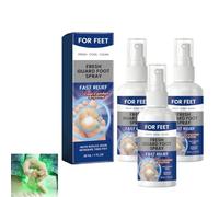 Spray para Cuidado de Pies,Spray Purificante de Pies,Sprays Podológico,Desodorante de Pie y Zapatos en Aerosol,Eliminador de Olores,Controla el Olor,3pc