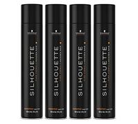 Spray para el cabello Super Hold Black Silhouette Styling Schwarzkopf (4 unidades, 500 ml)