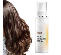 Spray para el crecimiento del cabello - 60 ml espesante anticaída líquido, cuidado del cuero cabelludo para cabello más completo, adecuado para cabello más fino, dañado y seco, para el hogar, viajes y
