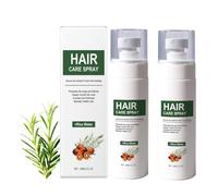 Spray para el crecimiento del cabello con aceite de romero, spray más fuerte y espesante para el cabello, aceite nutritivo para el cuero cabelludo, reparación de daños (2pcs)