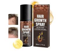 Spray Para El Crecimiento Del Cabello - Fortalecedor Natural 50 ml | Spray Para Detener El Adelgazamiento Del Cabello - Para Nutrición En Hogar Volumen Cuero Cabelludo Viaje Engrosamiento Para