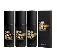 Spray para el crecimiento del cabello, potente voluminizador y anticaída, cuida el cuero cabelludo con poco cabello, nutre el cabello, lo deja abundante y sedoso, apto para todo tipo de cabello.