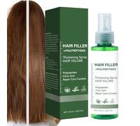 Spray para el crecimiento del cabello | Spray anticaída para el cabello 120 ml | Spray de cuidado espesante para el cuero cabelludo en casa mujeres uso diario baño viaje pelo plenitud