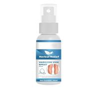Spray para el cuidado de las piernas, espray para aliviar la hinchazón de 30 ml, revitaliza la piel, solución refrescante y nutritiva profesional para pies, reparación, uso doméstico, viajes, masajes