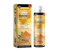 Spray Para El Cuidado De Los Huesos, Con Extracto De Raíz De Cúrcuma Y Jengibre, 20 Ml, Calmante Para El Confort De Los Huesos, Spray Para Hombros, Solución De Rápida Penetración, Para Cuell