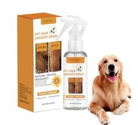Spray para el cuidado del cabello para perros y gatos - pelo antiestático - Depilación - Juego de peine | Aerosol liso para mascotas que conduce a un pelaje suave, para su uso en la pilling -Pfl