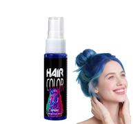 Spray para el pelo rosa, color rosa, spray de color rosa loco, color temporal, color temporal, coloración instantánea para Halloween, cosplay (azul)
