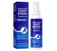 Spray para el tratamiento de en los pies: spray de acción rápida para el pie de atleta, la picazón y enrojecimiento entre los dedos, fórmula para pieles sensibles