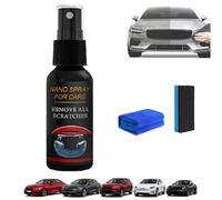 Spray para Eliminar Arañazos de Coche,Spray Reparador Rápido Nano contra Arañazos, Pulimento Eliminador de Arañazos, Recubrimiento Protector Rápido para la Carrocería del Vehículo (1*)