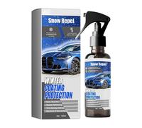 Spray para eliminar la nieve para parabrisas - 200 ml transparente líquido de fusión - Descongelante para parabrisas de invierno - para camiones, SUV, vehículos, conducción de invierno, camping