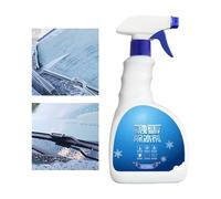 Spray para eliminar la nieve para parabrisas, líquido de fusión transparente, 500 ml, para invierno, para camiones, SUV, coches, vehículos, conducción, en invierno, al aire libre, camping, pícnic