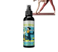 Spray para esterilla de yoga: potenciador de agarre antideslizante, potenciador de fricción de larga duración, limpiador de esterillas higiénico no tóxico | Mejora la estabilidad para mujeres, hombres