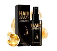 Spray para fijar el cabello: niebla fijadora de peinado de larga duración, líquido para peinar de fijación fuerte con control de precisión, fórmula de fijación con equilibrio, artículo de bell