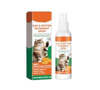 Spray para Gatos Anti Arañazos para Gatos Sofá,Spray Repelente Gato,Sprays Repelente Gato en Interiores y Exteriores,100ML