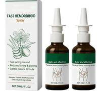 Spray para hemorroides, spray calmante Perianal Reilef, alivia el malestar perianal, fórmula natural. Spray para hemorroides. Ingredientes genéricos. Apto para todos. (2pcs)