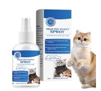 Spray para heridas para gatos, alivio de la picazón en la piel de los gatos,Spray para gatos de 100 ml para el cuidado de la piel contra la picazón - Spray calmante para gatos, líquido reparador de pi