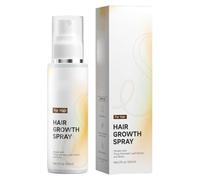 Spray para la caída del cabello, acelerar el crecimiento del cabello, mujeres y hombres, 60 ml volumen natural para cabello fino/fino | Contra la caída del cabello seco/rizado - adecuado para mujeres