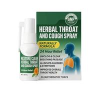 Spray Para La Garganta Para La Tos | a Base de Plantas Suave,Spray Protector para la Garganta - para Niños Niñas Adultos Adolescentes Mujeres Hombres Viajes Viaje de Negocios Hogar Lugar de Trabajo