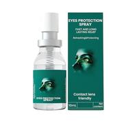 Spray Para Los Ojos 10 Ml Extracto Vegetal Apto Para Lentillas | Hidratante Ocular para Oficina, Viajes y Estudio: Reduce Hinchazón, Sequedad y Protección frente a Pantallas de rápida