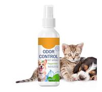 Spray para perros neutralizador de olores - Gatos portátiles Control de olores 100 ml, spray desodorizante para mascotas interior y exterior, hogar, jardín y viajes