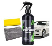 Spray para revestimiento de parabrisas, vidrio resistente a la lluvia, mejora la visibilidad del coche, protección de larga duración que evita rayas de agua, fácil aplicación aumenta la confianza de