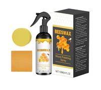 Spray para Suelos de Madera Dura | 120 Ml Previene Agrietamiento Y Elimina El Polvo,Limpiador en Spray para Muebles de Madera y Suelos,Para Comedor Salón Entrada Apartamento Mesa Estantería Escritorio