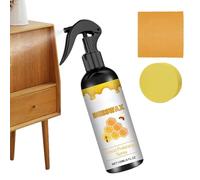 Spray para Suelos de Madera Dura | Resistente A Grietas Y Quitapolvo Duradero | Limpiador en Spray para Muebles de Madera y Suelos - Para Armario Mesa Estante Escritorio Sillas Salón Entrada Apartamen