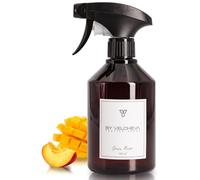 Spray para textiles GREEN MANGO con aroma a Mango, Melón para habitación, cortinas, toallas de marca BY VELCHEVA, 500 ml