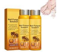 Spray para uñas de veneno de abeja, espray para el tratamiento de uñas, suero para el crecimiento y reparación de uñas, veneno de abeja para el cuidado de uñas (2 unidades)