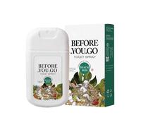 Spray para WC - Spray de larga duración de 30ml antes de ir al baño, reza por el olor a caca, spray para WC Poo Be Gone, ambientador para el baño, spray de larga duración antes de ir al baño