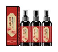 Spray per capelli allo zafferano, spray per capelli allo zafferano, spray naturale per capelli grigi e neri, secchezza e crespo, lascia i capelli lucidi e brillanti, per tutti i tipi di capelli (3pcs)