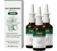 Spray Pro para Hemorroides Rápido, Spray Calmante de Fórmula Natural, Tratamiento Anal Herbal para Hemorroides, para Mujeres y Hombres