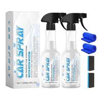 Spray protector multifuncional para renovación de coches,Spray renovador multifuncional para renovación de coches,Recubrimiento cerámico con cera para coches (2 unidades)