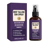 Spray protector solar SPF 30 con óxido de zinc, óxido de zinc no nano, aceite de coco, spray de niebla fina, para cara y cuerpo, 1 unidad