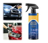 Spray protettivo ad azione rapida per auto avanzato, cera lucidante per graffi auto, lavaggio senza acqua, agente di rivestimento ad effetto rapido 2025 per auto, adatto a tutti i veicoli (1pcs)