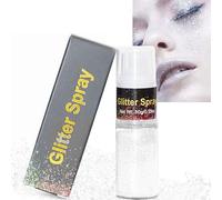 Spray Purpurina Cara Festival Polvos de Hadas para Glitter Maquillaje Brillos para el Pelo Fiestas Musikfestival
