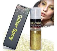 Spray Purpurina Cara Festival Polvos de Hadas para Glitter Maquillaje Brillos para el Pelo Fiestas Musikfestival