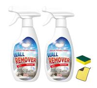 Spray Quitamoho De Pared, Altamente Efectivo, Limpiador Con Protección a Largo Plazo Sin Dañar, Quitamanchas Multisuperficie for Baño, Cocina, Azulejos, Madera Y Tela(2PCS)