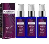 Spray reductor de ginecomastia, spray quemador de celulitis para el pecho masculino, elimina el exceso de grasa, moldea el cuerpo, reduce el pecho masculino