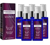 Spray reductor de ginecomastia, spray quemador de celulitis para el pecho masculino, elimina el exceso de grasa, moldea el cuerpo, reduce el pecho masculino