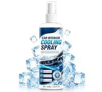 Spray Refrescante Auto - 100 ml Anti-Calor Natural Perfumado - Spray Barrera Térmica Auto | Para Sedán SUV Camper Asiento Cuero Tablero Volante Goma Rutas Diarios