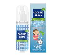 Spray Refrescante para Climas Calurosos - 50ml Niebla Fría Para El Rostro - Spray Natural para Deporte Senderismo Playa Golf Viajes Diarios
