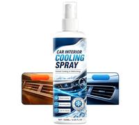 Spray Refrescante Para Coche - 100 ML Térmico Fragancia Natural - Spray de Niebla Refrescante Instantáneo Automóvil,para SUV Camión Autocaravana Asiento Salpicadero y Volante Clima Caluroso Diario
