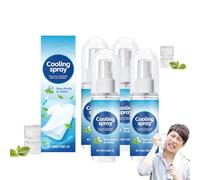 Spray Refrescante Para El Calor,Spray Refrescante De Verano Para Cara y Cuerpo,Alivio InstantáNeo Del Calor Con Extracto De Menta - Calma y Alivia Para Viajes Senderismo Deportes (4)