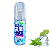 Spray refrescante portátil de 50 ml: bruma refrescante instantánea para clima cálido, secado rápido y sin manchas; tamaño de viaje, ideal para ropa y uso al aire libre. (1 piezas)