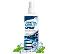 Spray Refrigerante Automóvil del Calor con Fragancia Natural 100 ml | Refrescante Para Interior De Automóvil Asientos De Cuero Salpicadero Y Volante De Goma Trayectos Diarios En Verano