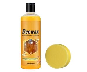 Spray rejuvenecedor de muebles barniz resistente a la humedad seguro que aquí está el título del producto revitalizador de madera cera de abejas 100 ml restauración natural amarillo