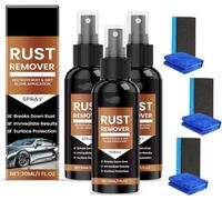 Spray removedor de óxido, removedor de óxido mejorado 2025 para metal, removedor de arañazos de coche, limpiador de manchas de hierro para múltiples superficies, para disolvente de óxido resistente