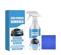 Spray removedor de óxido y partículas de hierro para automóviles, spray limpiador multiusos y eficaz para eliminar el óxido de las superficies metálicas del coche. (1Piezas)
